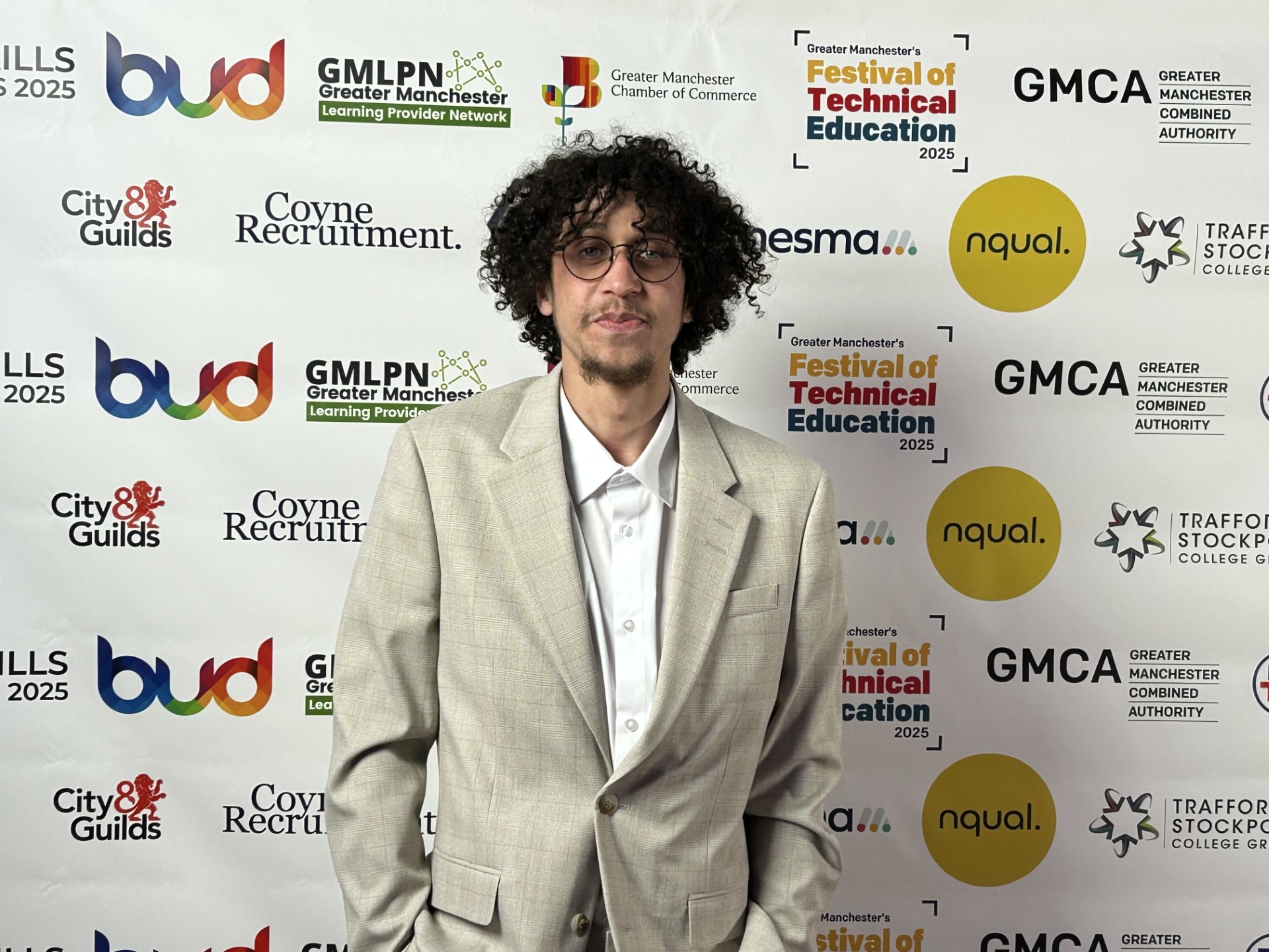 Leon Williams at the GM Skills Awards 2025