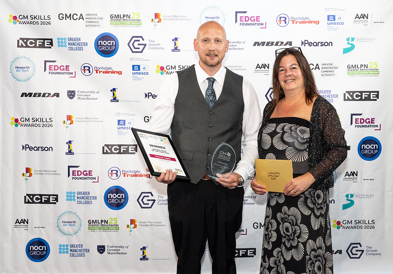 Catherin Perkins won the Unsung Hero of the Year Highly Commended Award